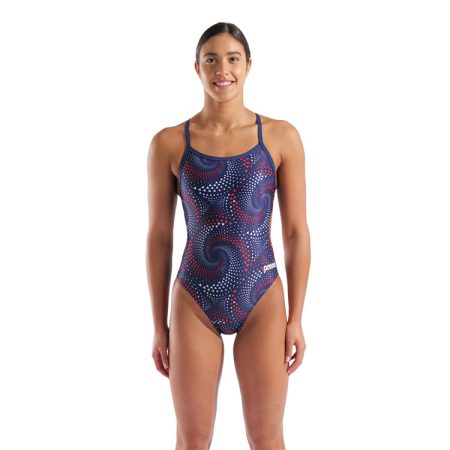 Arena Badpak Dames Fireflow Challenge Back Navy & Multi