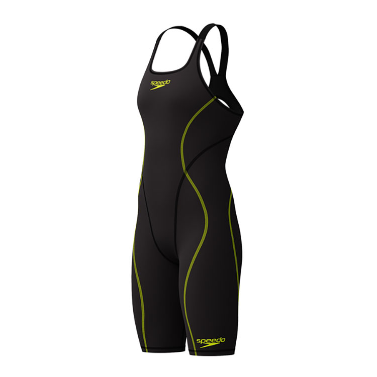 Speedo Fastskin HyperSpark Badpak Dames Met Pijpjes Zwart - Afbeelding 2