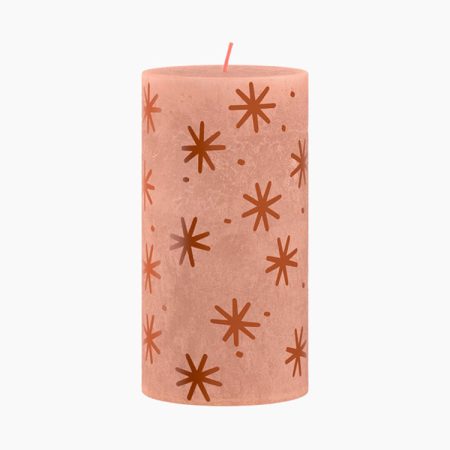 Bolsius Silhouette rustiekkaars 130 & 68 Creamy Caramel