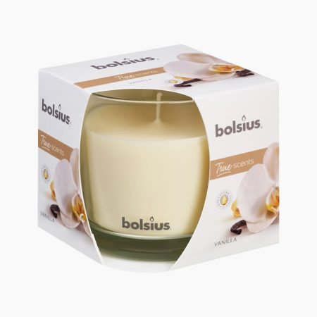 Bolsius True Scents geurglas 95/95 Vanille