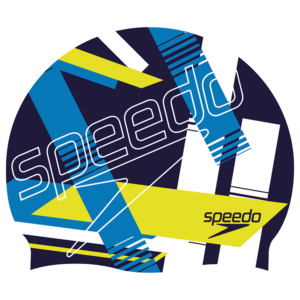 Speedo Badmuts Slogan Print Navy & Multi 808385F299